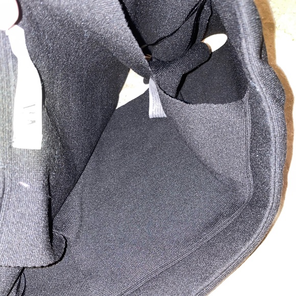 Women’s Zara Size XS Bandeau Top With Inserted Sleeves Black - Picture 2 of 3